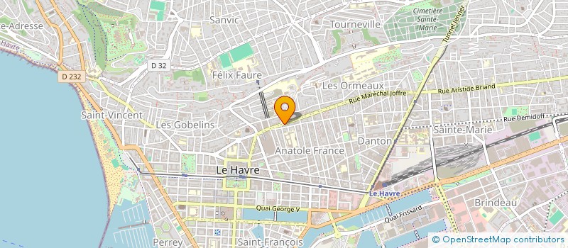 localisation de l'entreprise LE NID DE CHIEN à LE HAVRE