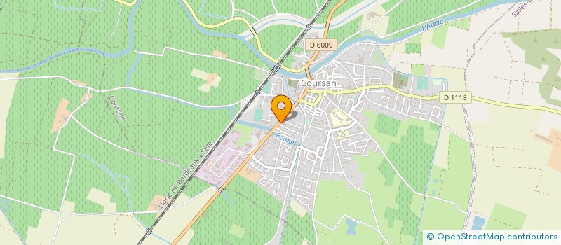 localisation de l'entreprise LE NID DE CIGOGNE  COURSAN