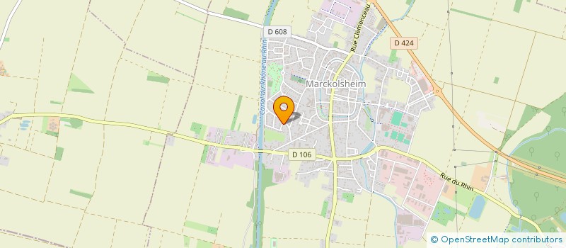 localisation de l'entreprise LE NID DE JOEL  MARCKOLSHEIM