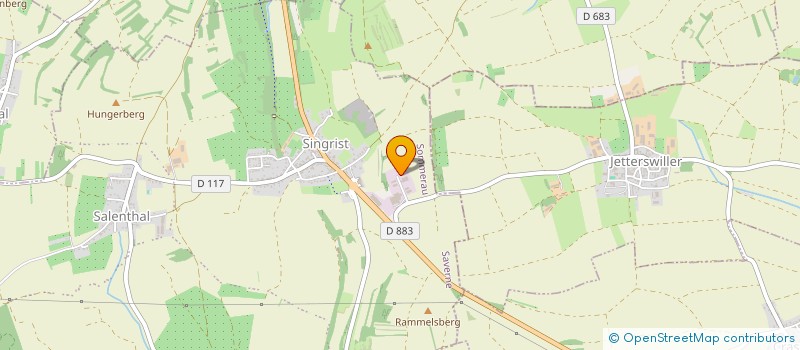 localisation de l'entreprise LE NID DES CHOUETTES  SOMMERAU