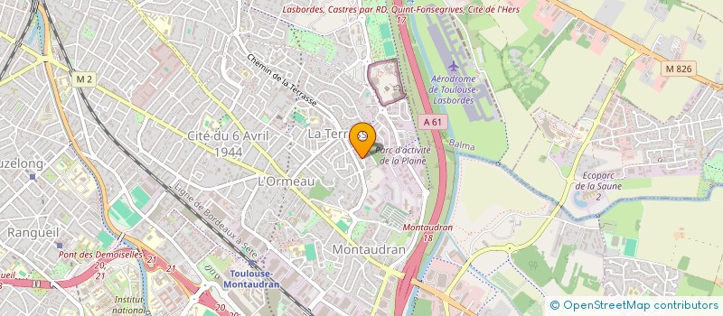 localisation de l'entreprise LE NID DES CIGOGNEAUX à TOULOUSE
