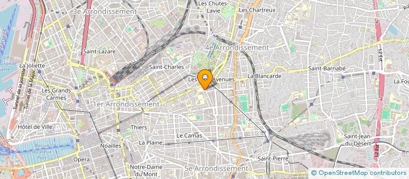 localisation de l'entreprise LE NID DES CIGOGNES à MARSEILLE