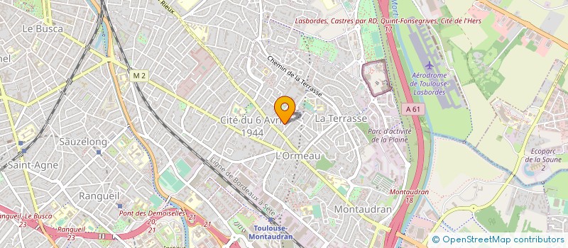 localisation de l'entreprise LE NID DES CRECHES à TOULOUSE