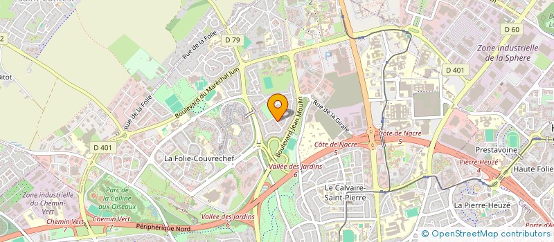 localisation de l'entreprise LE NID DES GEAIS à CAEN