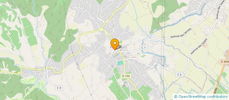 localisation de l'entreprise LE NID DES LOULOUS  PIERREVERT