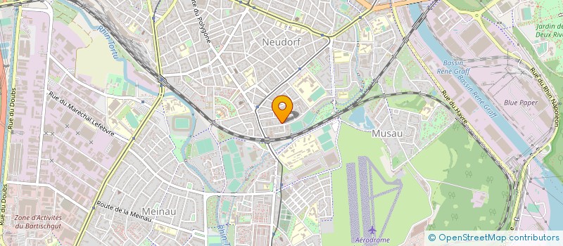 localisation de l'entreprise LE NID DES PETITS ANGES à STRASBOURG