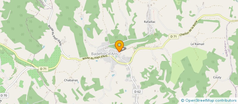 localisation de l'entreprise LE NID DU PERIGORD à LA CHAPELLE-SAINT-JEAN