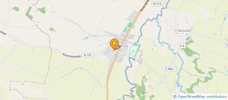 localisation de l'entreprise LE NID DU TISSERIN  SOLOMIAC