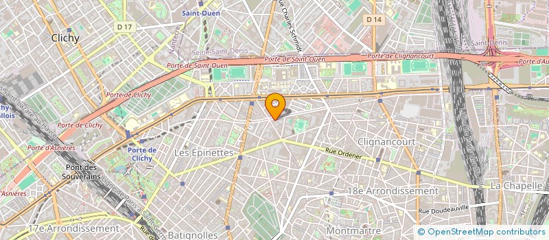 localisation de l'entreprise LE NID FLEURI  PARIS