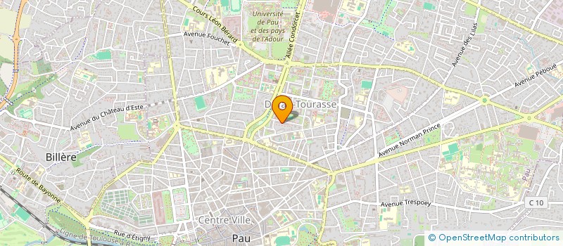 localisation de l'entreprise LE NID PYRENEEN à PAU