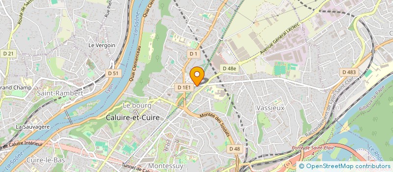 localisation de l'entreprise LE NID SENSORIEL  CALUIRE-ET-CUIRE