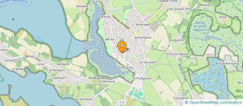 localisation de l'entreprise LE NID SINAGOT à SENE