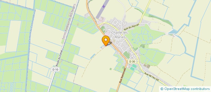 localisation de l'entreprise LE NIEUL à CHAILLE-LES-MARAIS