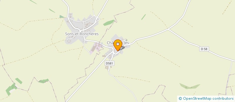 localisation de l'entreprise LE NIGHT  CHATILLON-LES-SONS