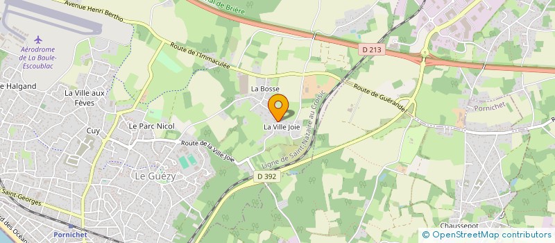 localisation de l'entreprise LE NIID  SAINT-NAZAIRE