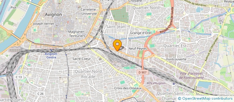 localisation de l'entreprise LE NIL  AVIGNON