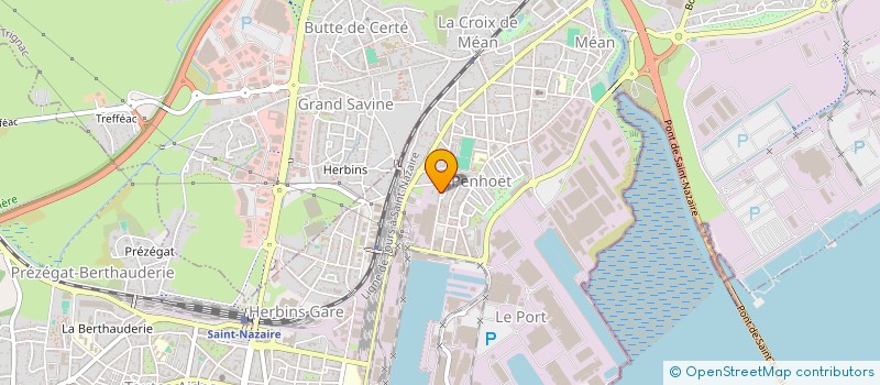 localisation de l'entreprise LE NIL  SAINT-NAZAIRE