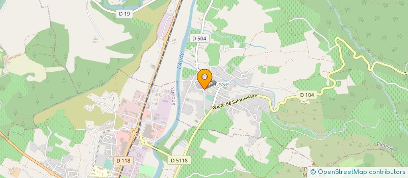 localisation de l'entreprise LE NIL DE SAINT SAUVEUR  PIEUSSE