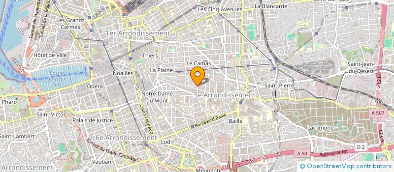localisation de l'entreprise LE NIPPON à MARSEILLE