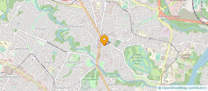 localisation de l'entreprise LE NOBIN - HOMMERIL à NANTES