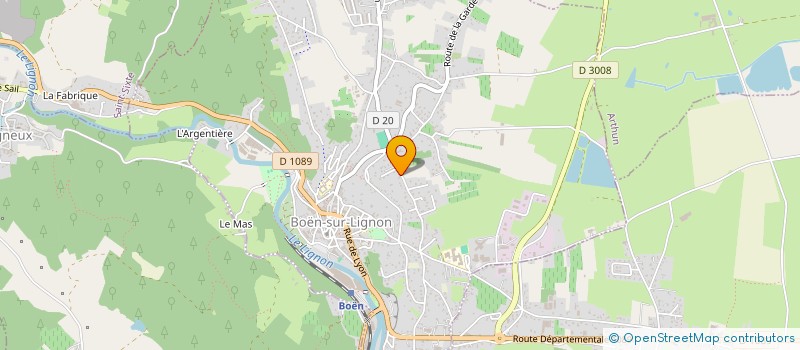 localisation de l'entreprise LE NOELOU  BOEN-SUR-LIGNON