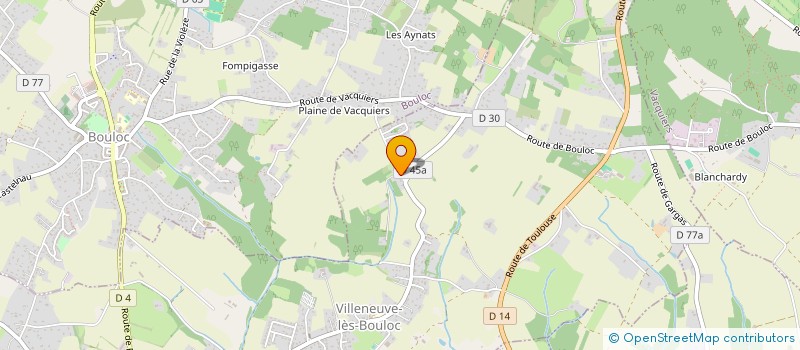 localisation de l'entreprise LE NOHIC  VILLENEUVE-LES-BOULOC