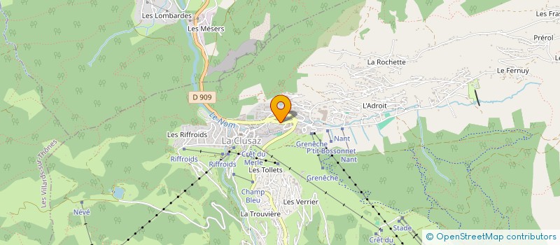 localisation de l'entreprise LE NOIRET à LA CLUSAZ