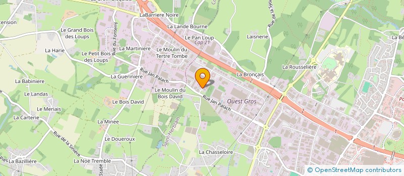 localisation de l'entreprise LE NOIRMOUTIER à SAINT-HERBLAIN