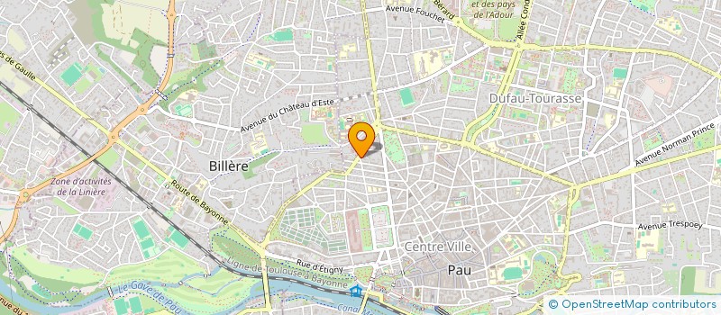 localisation de l'entreprise LE NOLIVOS 2 à PAU