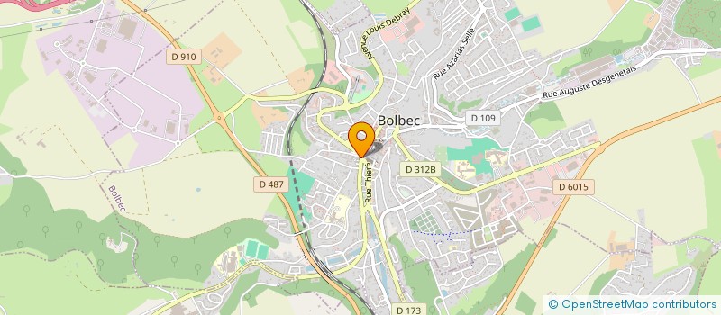 localisation de l'entreprise LE NOMADE à BOLBEC