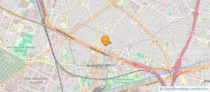 localisation de l'entreprise LE NOMBRE D OR DE BOBIGNY à BOBIGNY