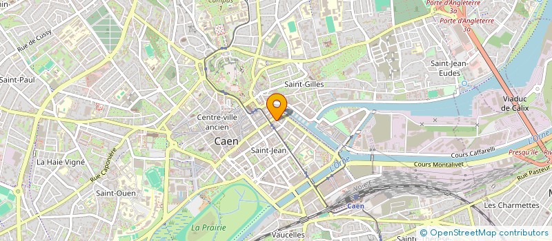localisation de l'entreprise LE NON STOP à CAEN