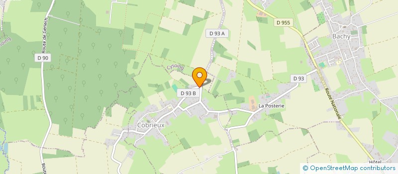 localisation de l'entreprise LE NONCE à COBRIEUX