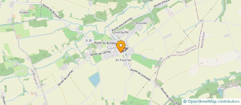 localisation de l'entreprise LE NORMAND BEAUMONT  SAINT-CEZERT