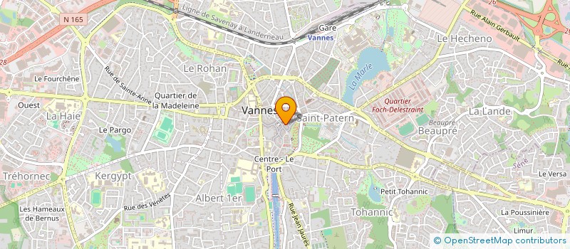 localisation de l'entreprise LE NORMAND SERVICES à VANNES