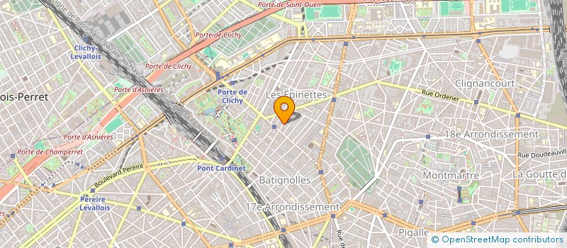 localisation de l'entreprise LE NORMANDEYS à PARIS