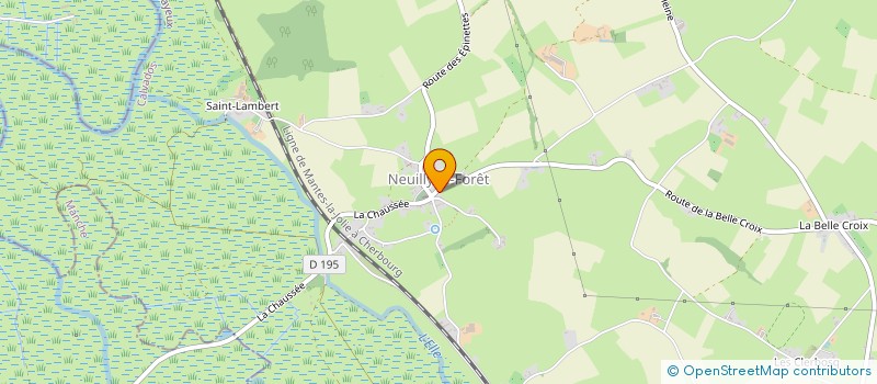 localisation de l'entreprise LE NORMANDININA  ISIGNY-SUR-MER