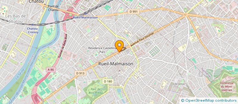localisation de l'entreprise LE NORMANDY à RUEIL-MALMAISON