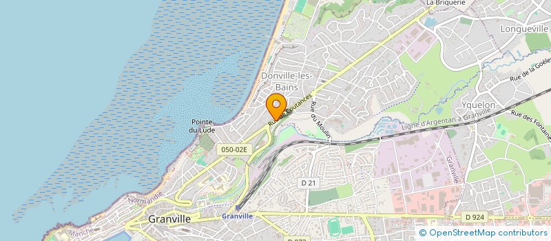 localisation de l'entreprise LE NOROIT  DONVILLE-LES-BAINS