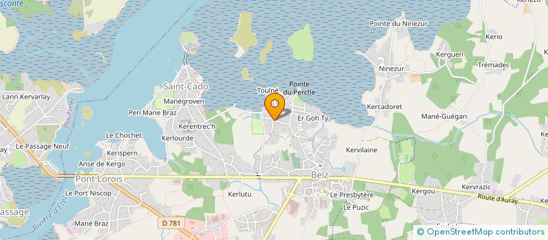 localisation de l'entreprise LE NOROIT  BELZ