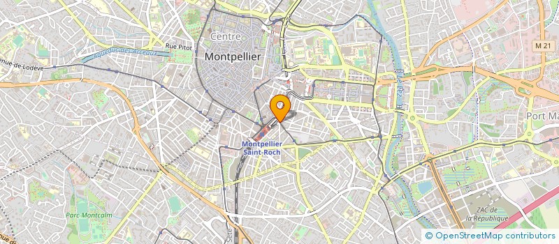 localisation de l'entreprise LE NOSTALGIE à MONTPELLIER