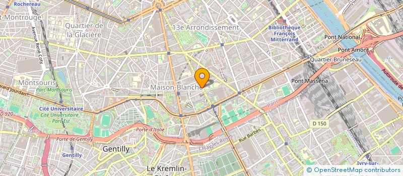 localisation de l'entreprise LE NOTRE SCI  PARIS