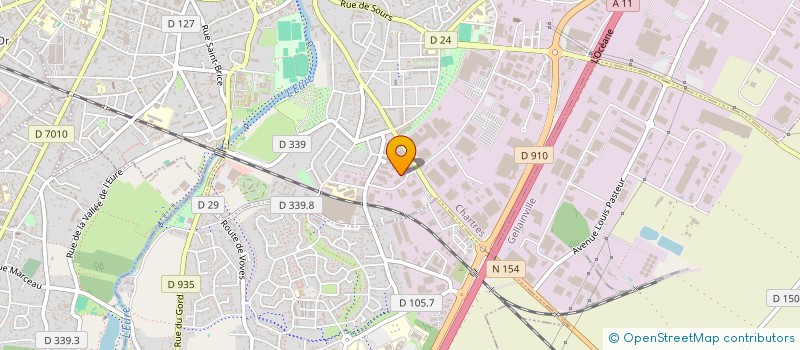 localisation de l'entreprise LE NOUVEAU COMPAGNON à CHARTRES