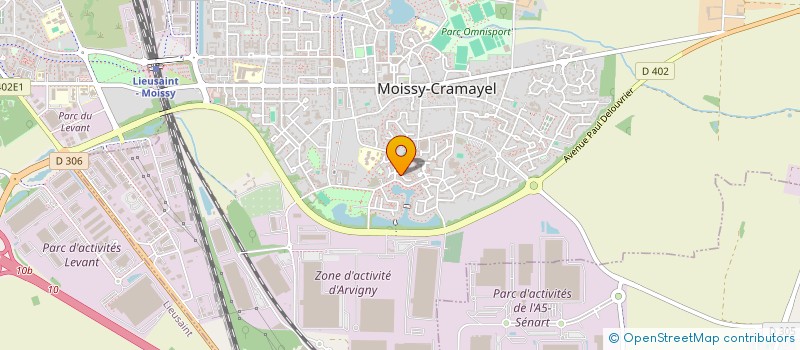 localisation de l'entreprise LE NOUVEAU DRESSING à MOISSY-CRAMAYEL
