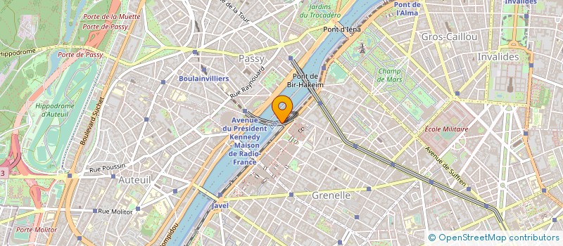 localisation de l'entreprise LE NOUVEAU FRANCE à PARIS