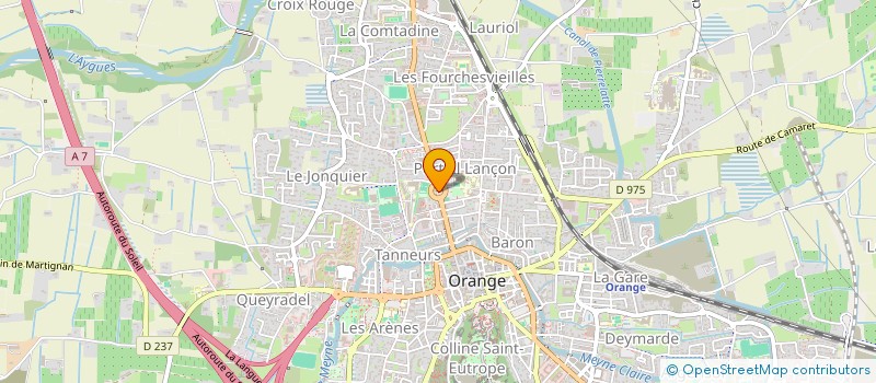 localisation de l'entreprise LE NOUVEAU GARAGE  ORANGE