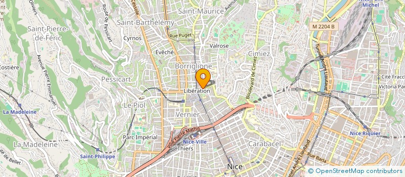 localisation de l'entreprise LE NOUVEAU MARIGNY à NICE