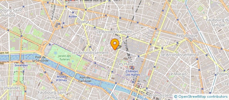 localisation de l'entreprise LE NOUVEAU MATIN à PARIS