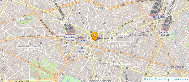 localisation de l'entreprise LE NOUVEAU MAXIM BAR II  PARIS