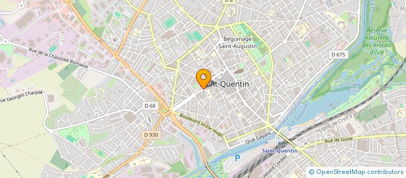localisation de l'entreprise LE NOUVEAU MEKNES à SAINT-QUENTIN